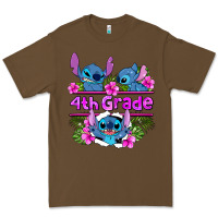 Cacao preview flower stitch  4th grade Premium Tee - AdoDesignShop