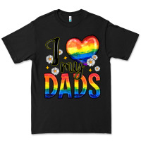 Black i love my dads Premium Tee - Zillion Design Studio