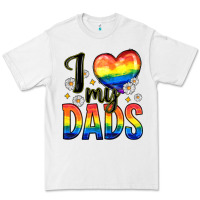 White i love my dads Premium Tee - Zillion Design Studio