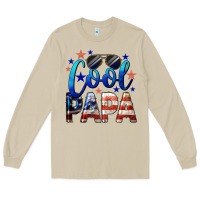 Mushroom Cool Papa American Long Sleeve Tee - LillyAllenDesigns