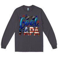 Smoke Cool Papa American Long Sleeve Tee - LillyAllenDesigns