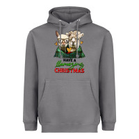 Storm have a llamazing christmas alpaca head Heavyweight Hoodie - LillyAllenDesigns