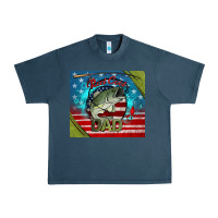 Midnight Navy reel cool dad fishing Urban Heavy Tee - Jasminsmagicworld