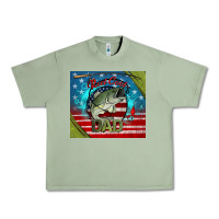 Oil Green reel cool dad fishing Urban Heavy Tee - Jasminsmagicworld