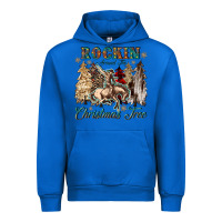 Cobalt rockin around the christmas tree Urban Hoodie - CowGirlArtShop