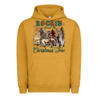 Pigment Peanut Butter rockin around the christmas tree Urban Hoodie - CowGirlArtShop