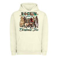 Pigment Pistachio rockin around the christmas tree Urban Hoodie - CowGirlArtShop