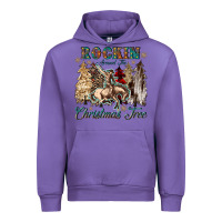 Tulip rockin around the christmas tree Urban Hoodie - CowGirlArtShop