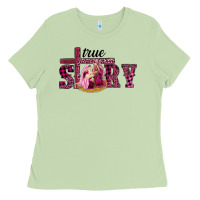 Matcha Pink Christmas true story holy family Ladies Tee - RanaPortraitStore