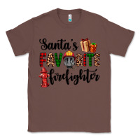 Chestnut santa's favorite firefighter Classic Tee - AdoDesignShop