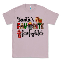 Lilac santa's favorite firefighter Classic Tee - AdoDesignShop