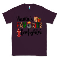 Plum santa's favorite firefighter Classic Tee - AdoDesignShop