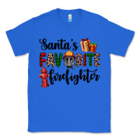 True Royal santa's favorite firefighter Classic Tee - AdoDesignShop
