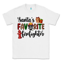 White santa's favorite firefighter Classic Tee - AdoDesignShop