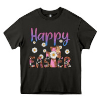 Asphalt happy easter cross Heavy Core Tee - Artiststas