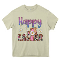 Mossy happy easter cross Heavy Core Tee - Artiststas