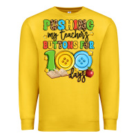 Lemon pushing my teacher's buttons for 100 days Premium Sweatshirt - Artiststas