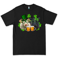 Black st. patrick's day charolais and black angus cows Premium Tee - RanaPortraitStore
