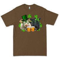 Cacao st. patrick's day charolais and black angus cows Premium Tee - RanaPortraitStore