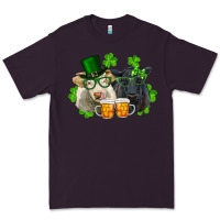 Plum st. patrick's day charolais and black angus cows Premium Tee - RanaPortraitStore