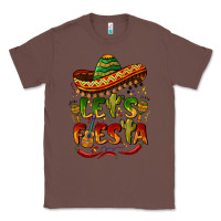 Chestnut let's fiesta mexican hat Classic Tee - BarkalooDesign