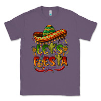 Lavender let's fiesta mexican hat Classic Tee - BarkalooDesign