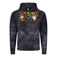Cloud Black Mexican gnomes Vintage Hoodie - RanaPortraitStore
