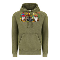 Vintage Olive Mexican gnomes Vintage Hoodie - RanaPortraitStore