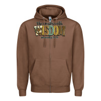 Chestnut she speaks with wisdom proverbs 31 26 Zipper Hoodie - NancyCooperArtShop