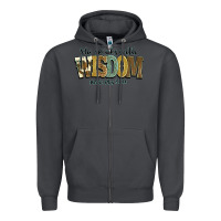 Smoke she speaks with wisdom proverbs 31 26 Zipper Hoodie - NancyCooperArtShop