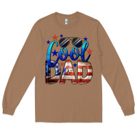 Toasted Coconut Cool American Dad Long Sleeve Tee - LillyAllenDesigns
