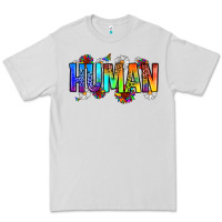 Dove Grey human Premium Tee - Zillion Design Studio