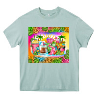 Arona summer coffee cups Heavy Core Tee - Zillion Design Studio