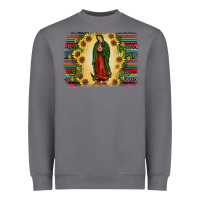 Storm serape our lady of guadalupe2 Heavyweight Sweatshirt - JahusDesignShop