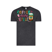 Vintage Black nurse coffee repeat Vintage Tee - Jasminsmagicworld