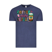 Vintage Denim nurse coffee repeat Vintage Tee - Jasminsmagicworld