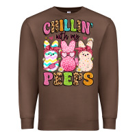 Chestnut chillin' with my peeps Premium Sweatshirt - Artiststas