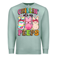 Seafoam chillin' with my peeps Premium Sweatshirt - Artiststas