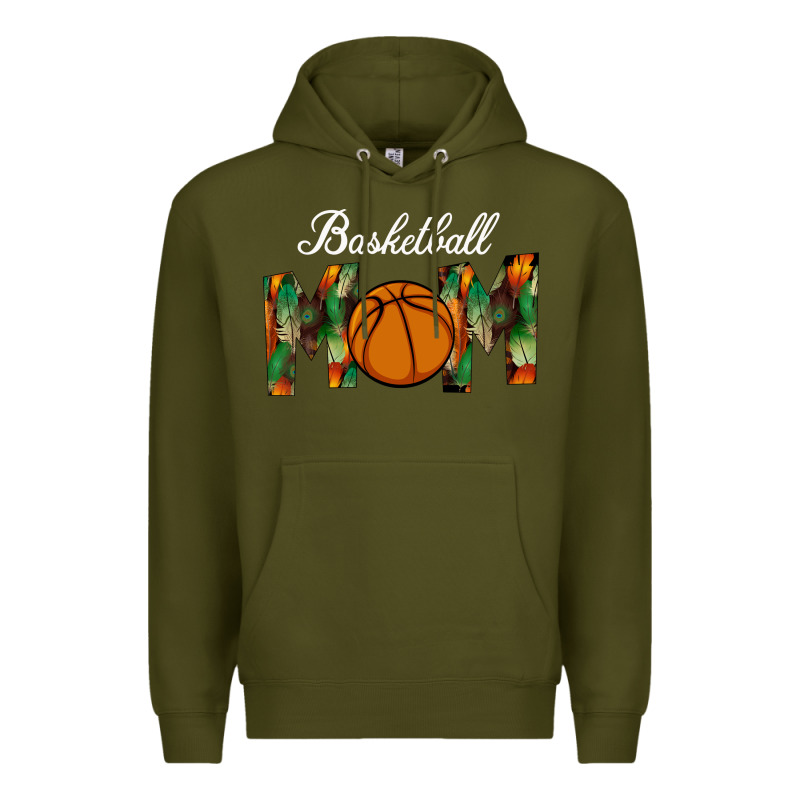 Basketball Mom Premium Hoodie by Bettercallsaul | Teevron