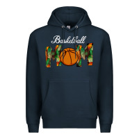 Navy Basketball Mom Premium Hoodie - Bettercallsaul