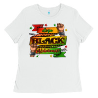 White dope black phlebotomist juneteenth Ladies Tee - texasbilliewilder