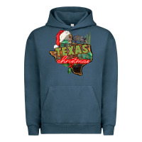 Pigment Midnight Navy texas christmas Urban Hoodie - CowGirlArtShop