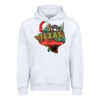 White texas christmas Urban Hoodie - CowGirlArtShop
