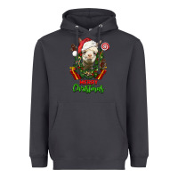 Smoke merry christmas alpaca face Heavyweight Hoodie - LillyAllenDesigns