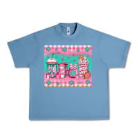 Pebble Blue pink christmas coffee Urban Heavy Tee - Jasminsmagicworld