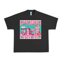 Pigment Black pink christmas coffee Urban Heavy Tee - Jasminsmagicworld