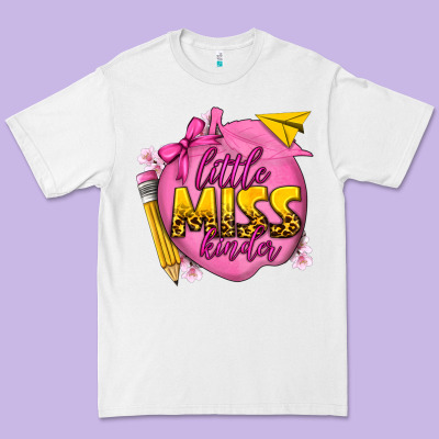 Little Miss Kinder Premium Tee Designed By Texasbilliewilder