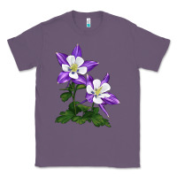 Lavender rocky mountain columbine Classic Tee - LillyAllenDesigns