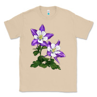 Mushroom rocky mountain columbine Classic Tee - LillyAllenDesigns