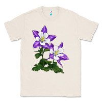 Natural rocky mountain columbine Classic Tee - LillyAllenDesigns